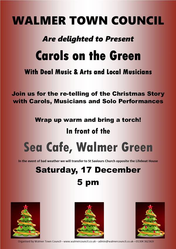 Photo for the event - Walmer Town Council - Carols on the Green
